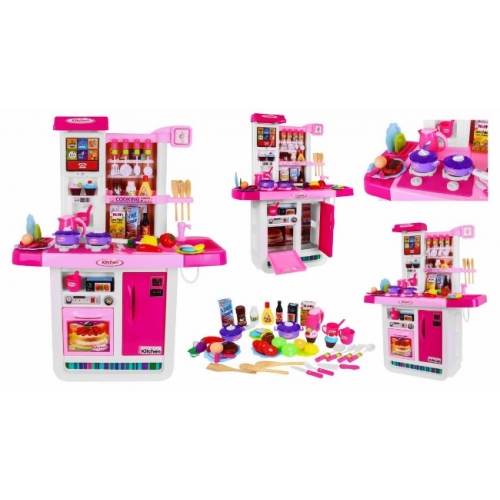 duża kuchnia dla dzieci z kranem